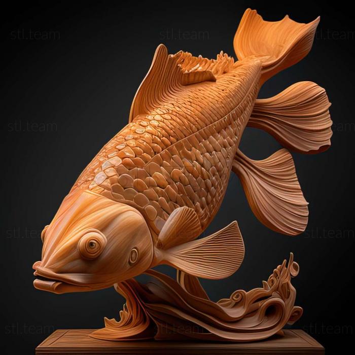 3D model Nanjing fish fish (STL)